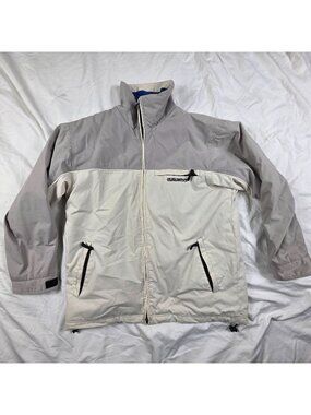 VTG Rusty All Terrain Series ATS Jacket Mens M Beige Cream Y2K Surf Skate Tech